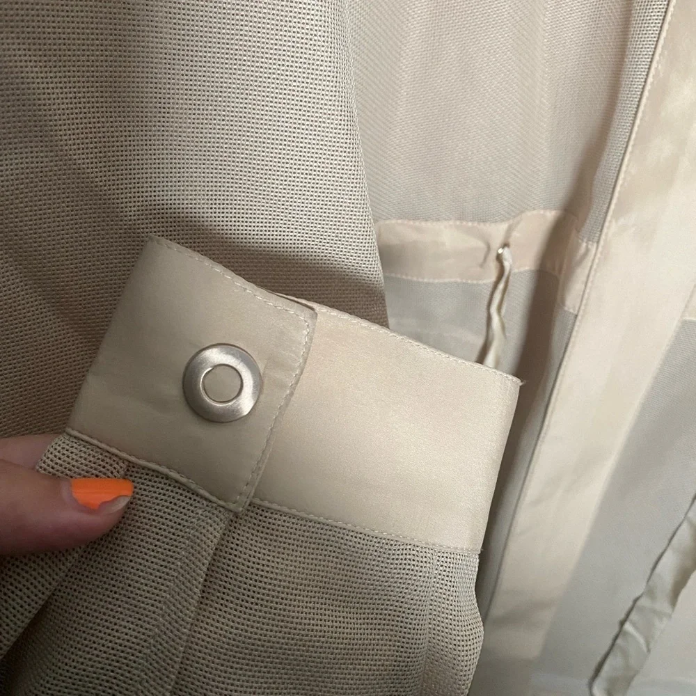 Etcetera Avian Mesh Lightweight Beige Jacket Size 14 - Picture 8 of 12